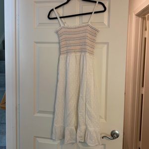 White cotton sundress